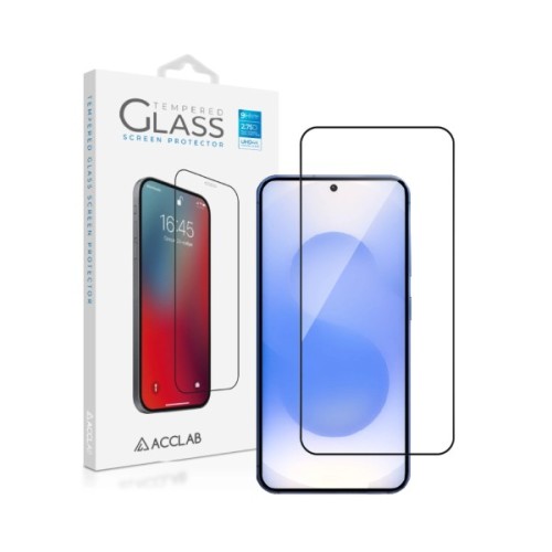 Скло захисне ACCLAB Full Glue ESD Samsung S26 Plus Black (1283126633959)