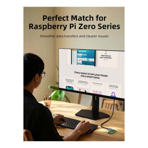 Кабель мультимедійний HDMI mini M to HDMI M 3.0m 8K60Hz Cabletime (CA915866)