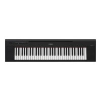 Цифрове піаніно Yamaha Piaggero NP-15 Black