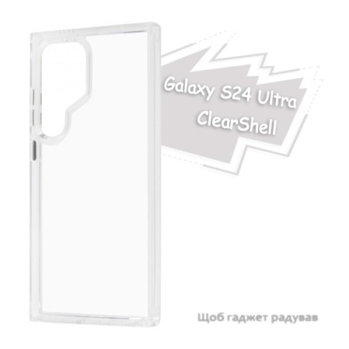 Чохол до мобільного телефона BeCover ClearShell Samsung Galaxy S24 Ultra SM-S928 Transparancy (713394)