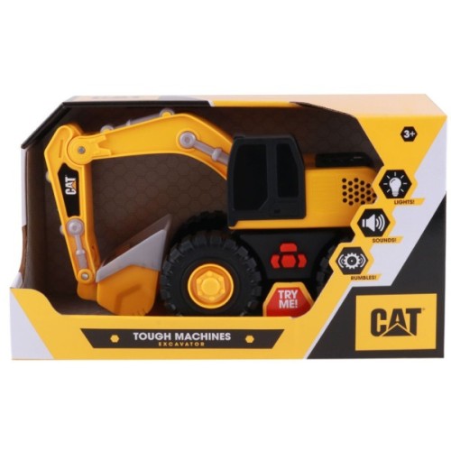 Спецтехніка Funrise CAT Екскаватор зі світлом та звуком (82399)