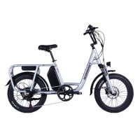 Електровелосипед Dorozhnik 20" ADAMANT HDD рама-18,5" 48B 17.5А*г 750Вт 2026 срiблястий (ELB-D-20-078)