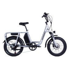 Електровелосипед Dorozhnik 20" ADAMANT HDD рама-18,5" 48B 17.5А*г 750Вт 2026 срiблястий (ELB-D-20-078)