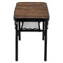 Туристичний стіл Bo-Camp Woodbine 56x34 cm Black/Wood look (1404191) (DAS303265)