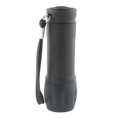 Ліхтар Quantum Smile black 3W COB 3xAAA 1шт/уп (QM-FL1046)