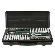 Набір інструментів Toptul професійний 1/4" 54од. (дюйм+метр) (GBA5440)