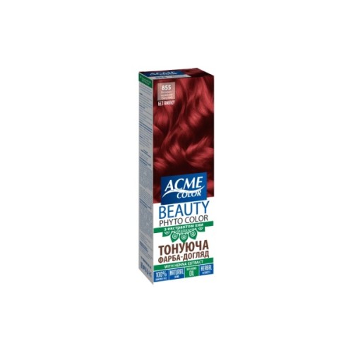 Фарба для волосся Acme Color Beauty Phyto 855 - Вогняно-червоний (4823115501912)