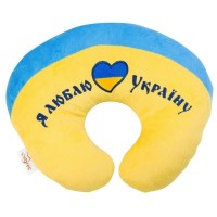 М'яка іграшка Tigres Підголовник Я люблю Україну (ПД-0122)