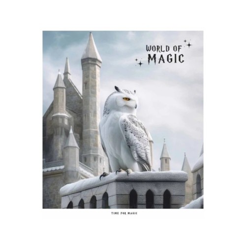 Зошит Школярик Star World of Magic 60 аркушів клітинка (060-3431K)