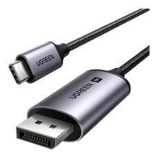 Кабель мультимедійний USB-C to DisplayPort M 3.0m 8K CM556 black Ugreen (25839)
