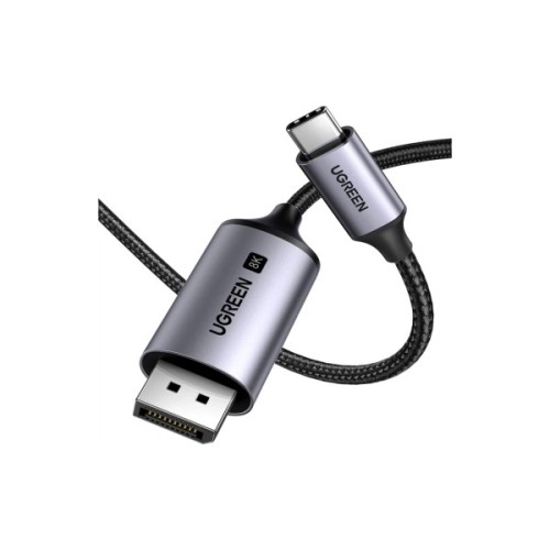 Кабель мультимедійний USB-C to DisplayPort M 3.0m 8K CM556 black Ugreen (25839)