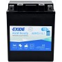 Акумулятор автомобільний EXIDE Мото Ready AGM 12Ah (+/-) (210EN) (AGM12-14.1)