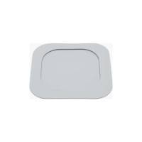 Килимок під миски Fiboo Антиковзкий S світло-сірий (FIB0024)