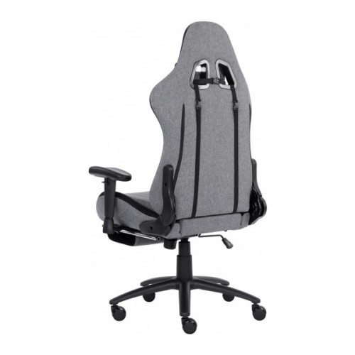 Крісло ігрове GT Racer X-2534-F Gray/Black Suede (X-2534-F Fabric Gray/Black Suede)