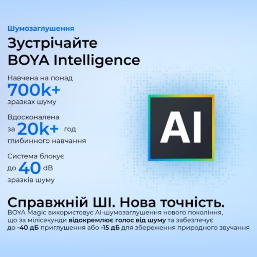 Мікрофон Boya MIC 2-02 Type-C/TRS Black (MIC 2-02)