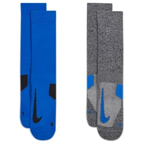 Шкарпетки Nike U NK MLTPLIER CRW 2PR - 144 SX7557-937 38-42 2 пари Синій/Сірий (196153841369)