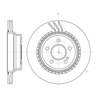 Гальмівний диск REMSA 6760.10