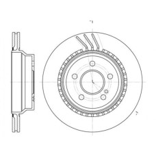 Гальмівний диск REMSA 6760.10