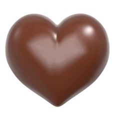 Форма для шоколаду Chocolate World Об'ємне серце від Nora Chokladskola (12088 CW)