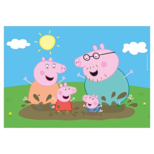Пазл Clementoni 2 в 1 Peppa Pig, 2 по 20 елементів (24797)