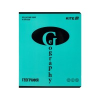 Зошит Kite предметний Bright 48 аркуші, клітинка, географія (K25-240-15)