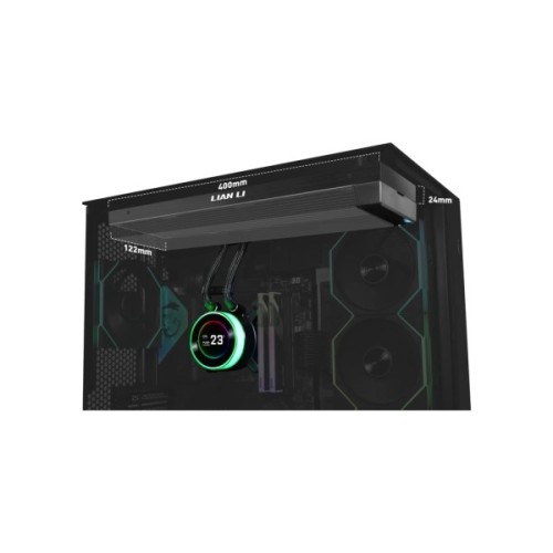Система рідинного охолодження Lian Li HydroShift II LCD-C 360 FANLESS, Black (G89.GHS2LCD36B.00)