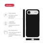 Чохол до мобільного телефона Intaleo Silicone Case Apple iPhone 17 Air Black (1283126630460)