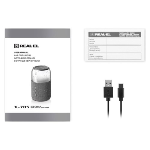 Акустична система REAL-EL X-705 Red (EL121600025)