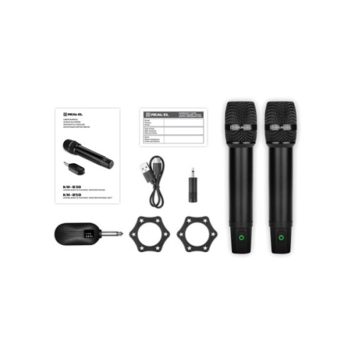 Мікрофон REAL-EL KM-850 Black (EL121900002)