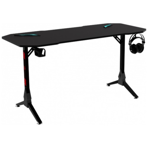 Комп'ютерний стіл GT Racer T-1211 Black (T-1211 (120x60x73) Black)