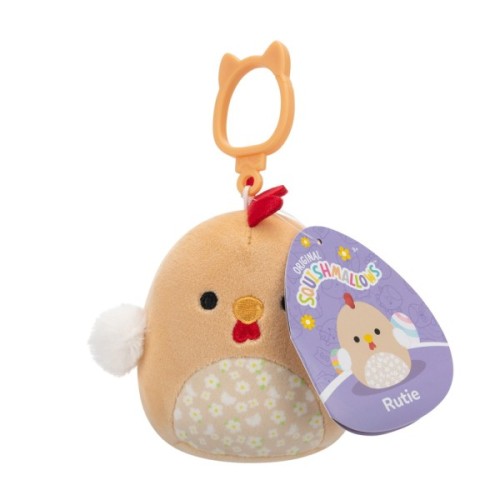 Брелок Squishmallows на кліпсі – Півник Руті 9 см (SQCP00465)