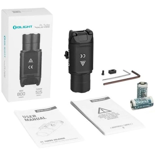 Ліхтар Olight PL Turbo Valkyrie Black (PL Turbo Valkyrie)