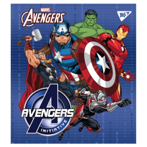 Зошит Yes А5 Marvel 12 аркушів лінія (765168)