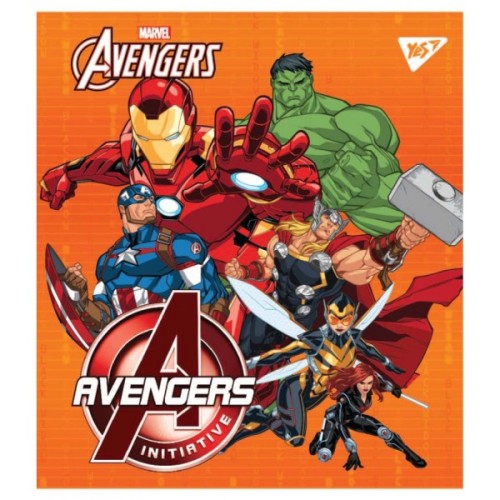 Зошит Yes А5 Marvel 12 аркушів лінія (765168)