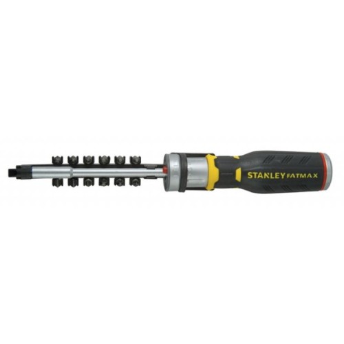 Набір викруток Stanley FatMax реверсивна з підсвічуванням + 12 насадок (FMHT0-62689)