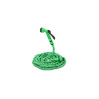 Шланг для поливу Voltronic KY-225G, 7.5-22.5м/75ft, + розпилювач, насадка на кран, Green, Box (KY-225G)