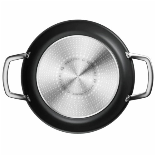 Сотейник Tefal Excellence+ з кришкою 24см чорний (G3308802)
