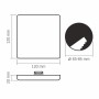 Світильник Videx VLE-DLFS-154 15W 4000K (VLE-DLFS-154)