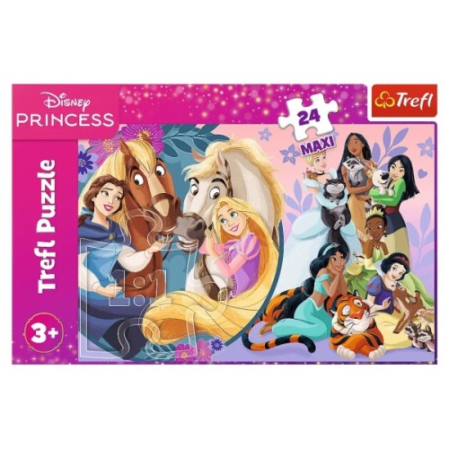 Пазл Trefl Maxi Disney Princess Посмішка дружби 24 елемента (5900511143799)