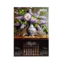 Календар Buromax настінний А2 2027 рік, 1 пружина, Flowers and birds (BM.210650)