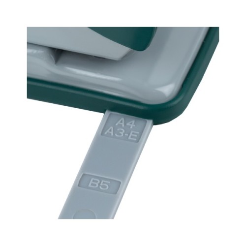 Діркопробивач Axent Exakt-2 металевий, 30арк, Earth colors зелений (3930-30-A)