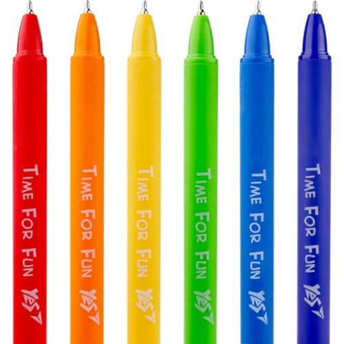 Ручка кулькова Yes Funny monsters автоматична 0,7 мм синя (412006)