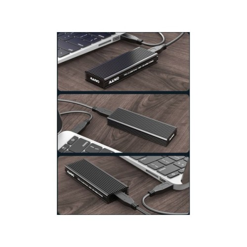 Кишеня зовнішня Maiwo M.2 SSD NVMe/SATA combo USB3.1 GEN2 Type-C al. (K1687P2)