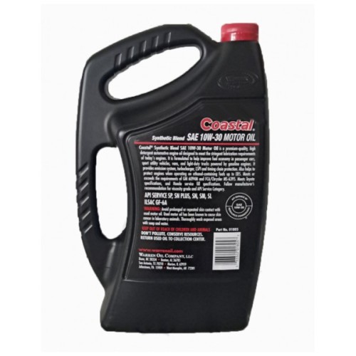 Моторна олива Coastal Synthetic blend 10W-30, 4,73л