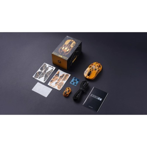 Мишка GravaStar Mercury X Pro 8K RGB Wireless/Bluetooth/USB Battle-Worn Yellow (GS_X_PRO_YLW)