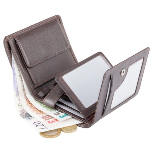 Гаманець Visconti HT11 Brixton з RFID Chocolate (HT11 CHOC)