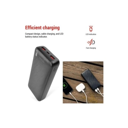 Батарея універсальна EMOS 20000mAh AlphaQ3, 22.5W, black (B0572B)