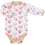 Боді дитяче Luvable Friends 5 шт з довгими рукавами для дівчаток (38060.3-6)