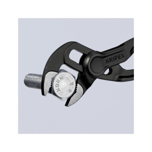 Кліщі KNIPEX COBRA XS переставні з фіксатором, 28 мм (1"), под ключ 24 мм, L-100 мм, Cr-V (87 00 100)