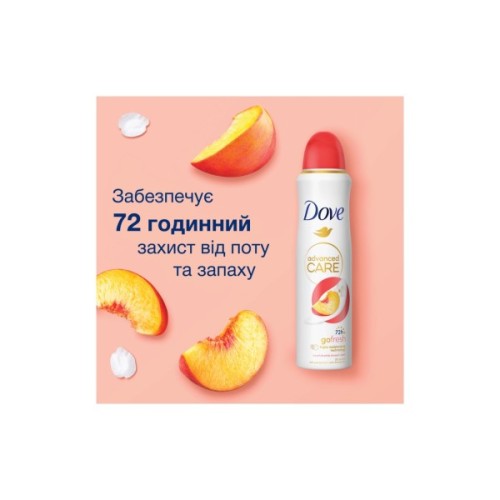 Антиперспірант Dove Персик та білі квіти 150 мл (8720181444524/8720181443572)
